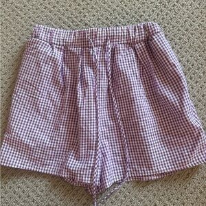 Urban Outfitters High Waist Purple Shorts